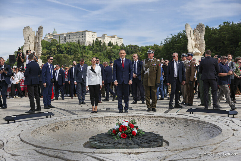 Commemoration of the 82nd anniversary of the Battle of Monte Cassino - 18 May 2026; photo: KPRP
