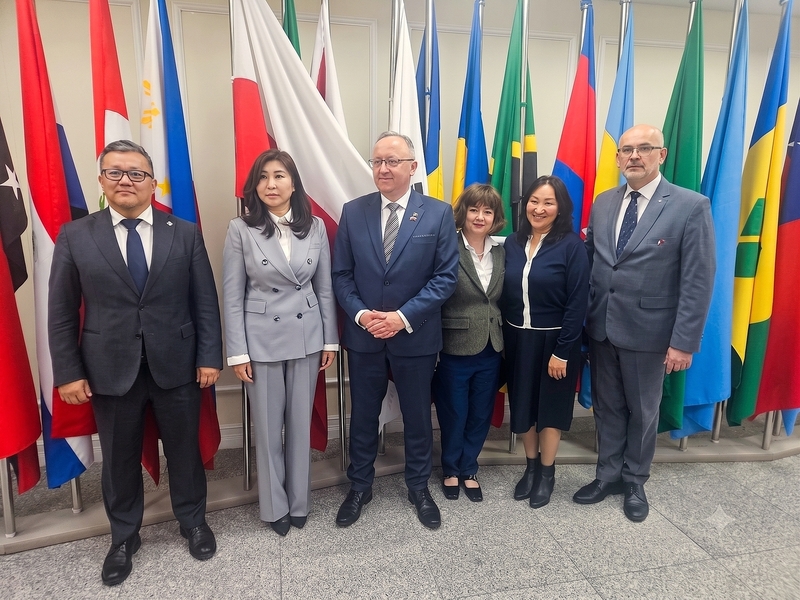 A cooperation agreement signed by the IPN and the State Commission for Political Rehabilitation of Mongolia, photo: Wojciech Mrozowski (Embassy of Poland in Mongolia)