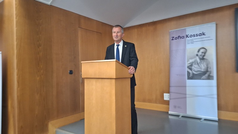 The IPN exhibition on Zofia Kossak- Szczucka presented in Bilbao, Spain, 28 May 2026