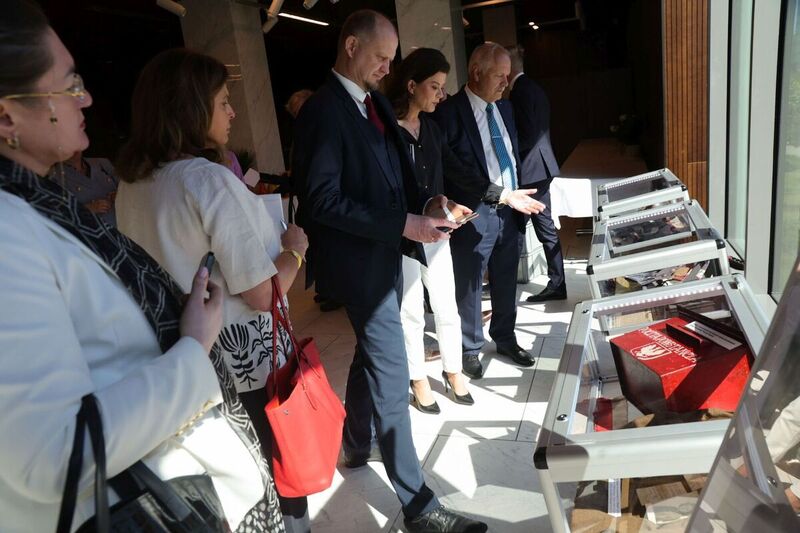 Members of the Estonian Parliament visit the IPN – 9 June 2026; photo: Dariusz Skrzyniarz (IPN)