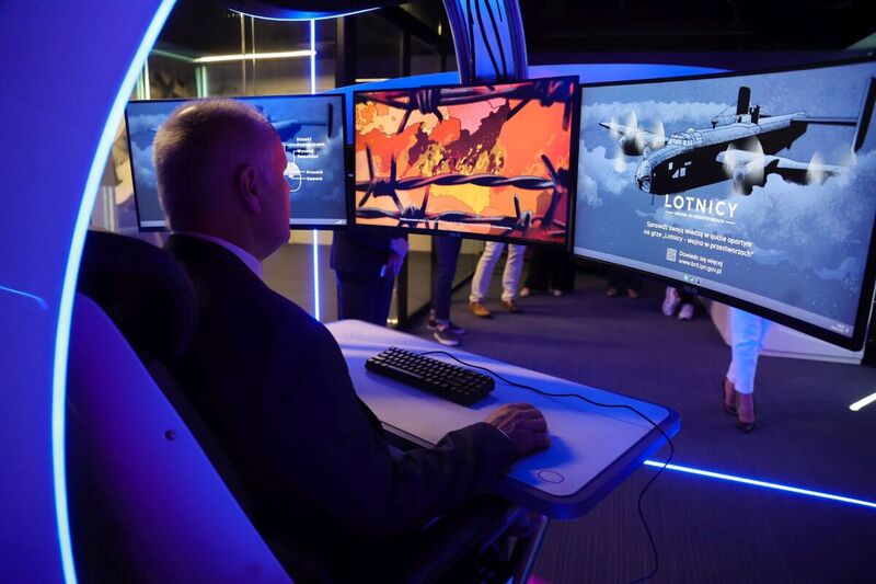 Members of the Estonian Parliament visit the IPN – 9 June 2026; photo: Dariusz Skrzyniarz (IPN)