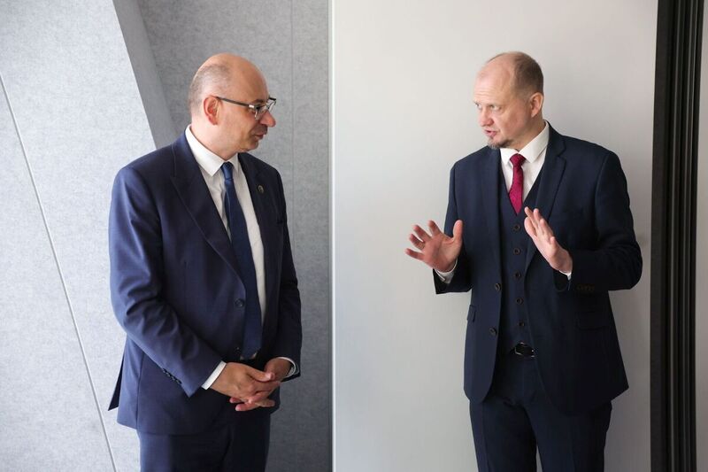 Members of the Estonian Parliament visit the IPN – 9 June 2026; photo: Dariusz Skrzyniarz (IPN)