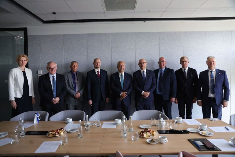 Members of the Estonian Parliament visit the IPN – 9 June 2026; photo: Dariusz Skrzyniarz (IPN)