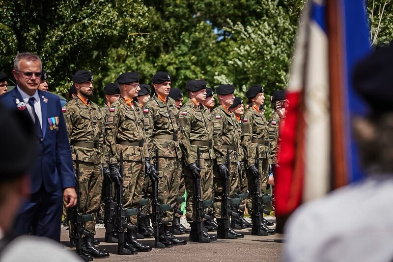 A street in Montbard named after General Stanisław Maczek, 13 June 2026, Photo: Mateusz Niegowski (IPN)