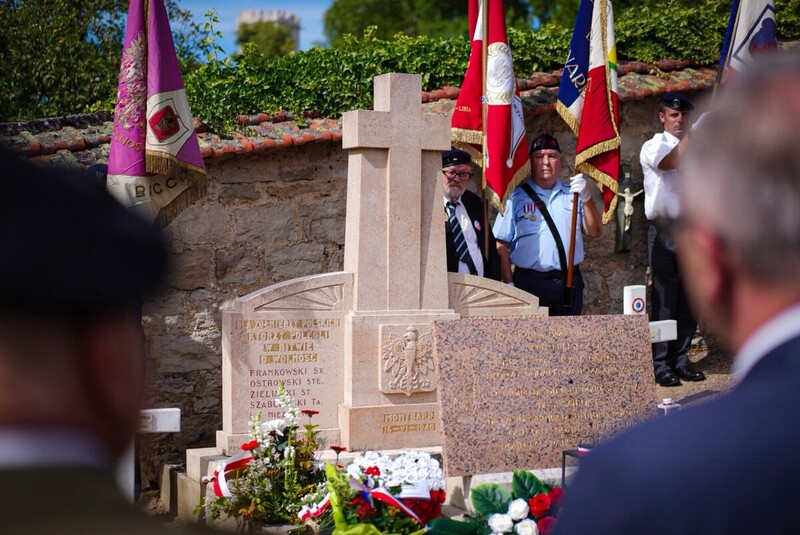 A street in Montbard named after General Stanisław Maczek, 13 June 2026, Photo: Mateusz Niegowski (IPN)