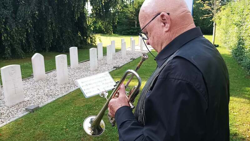 Commemoration of the Crew of Wellington Z8339 in the Netherlands – 20 June 2026; photo: Piotr Sym (IPN)
