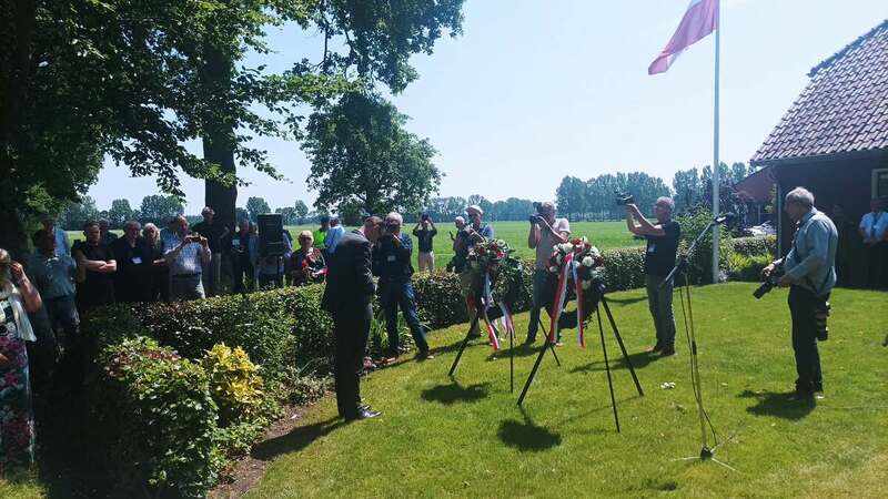 Commemoration of the Crew of Wellington Z8339 in the Netherlands – 20 June 2026; photo: Piotr Sym (IPN)