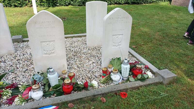 Commemoration of the Crew of Wellington Z8339 in the Netherlands – 20 June 2026; photo: Piotr Sym (IPN)