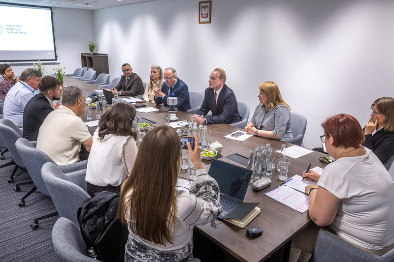 Meeting with the delegation of Moldova - 23 June 2026; photo: S. Kasper (IPN)