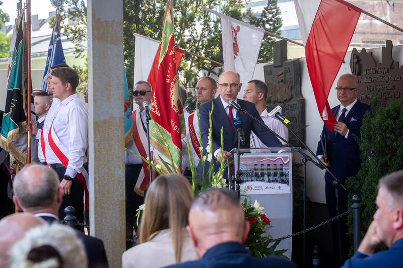 Commemoration of the 70th anniversary of the Poznań June 1956 protests; photo: Sławek Kasper (IPN)