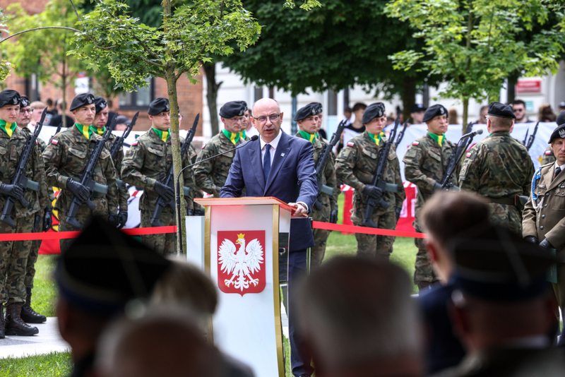 National Day of Remembrance for Poles—Victims of the Genocide Committed by the OUN and UPA in the Eastern Territories of the Second Polish Republic; ceremonies in Zielona Góra, photo by Sławomir Kasper (IPN)
