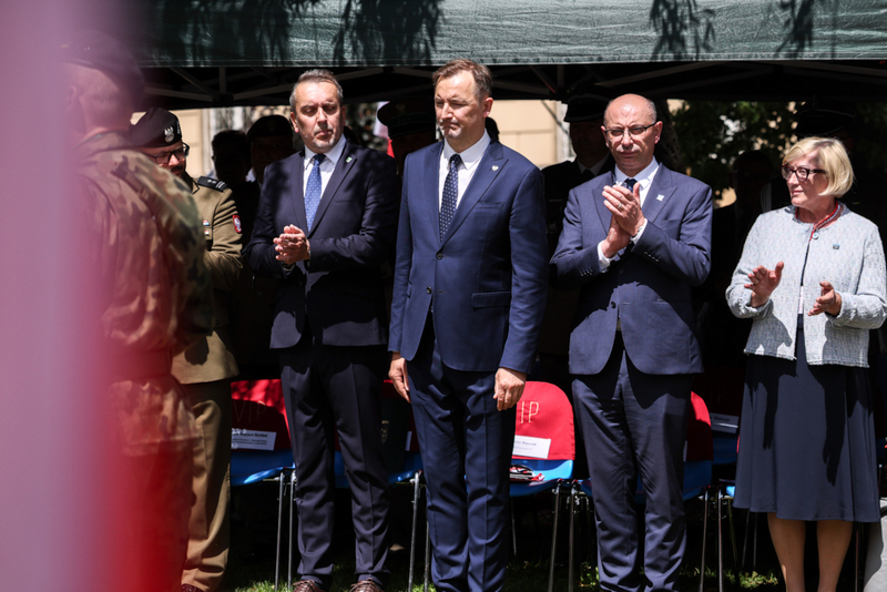 National Day of Remembrance for Poles—Victims of the Genocide Committed by the OUN and UPA in the Eastern Territories of the Second Polish Republic; ceremonies in Zielona Góra, photo by Sławomir Kasper (IPN)
