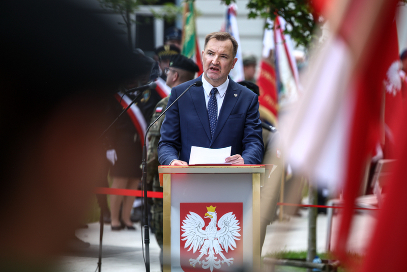 National Day of Remembrance for Poles—Victims of the Genocide Committed by the OUN and UPA in the Eastern Territories of the Second Polish Republic; ceremonies in Zielona Góra, photo by Sławomir Kasper (IPN)