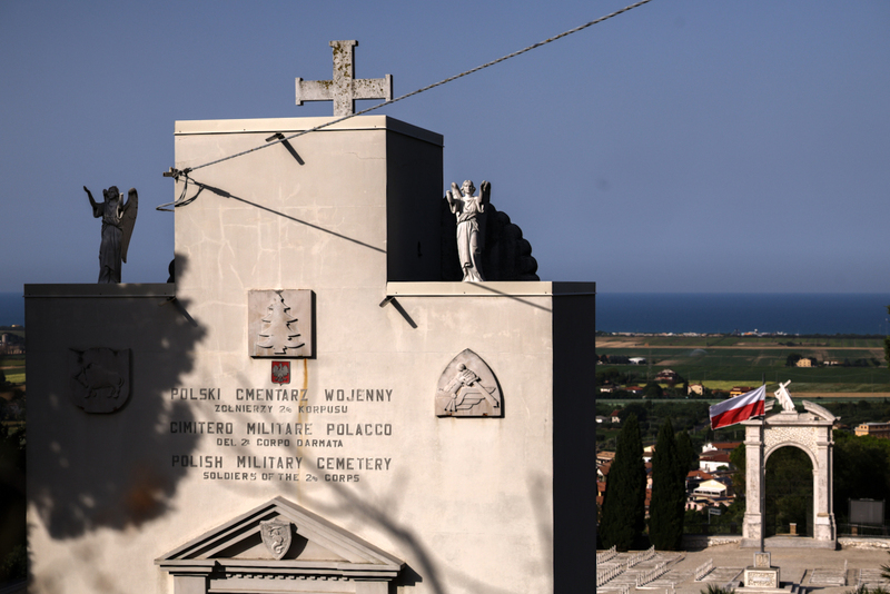 In tribute to the Polish heroes who liberated Ancona, photo: Sławek Kasper (IPN) In tribute to the Polish heroes who liberated Ancona, photo: Sławek Kasper (IPN)