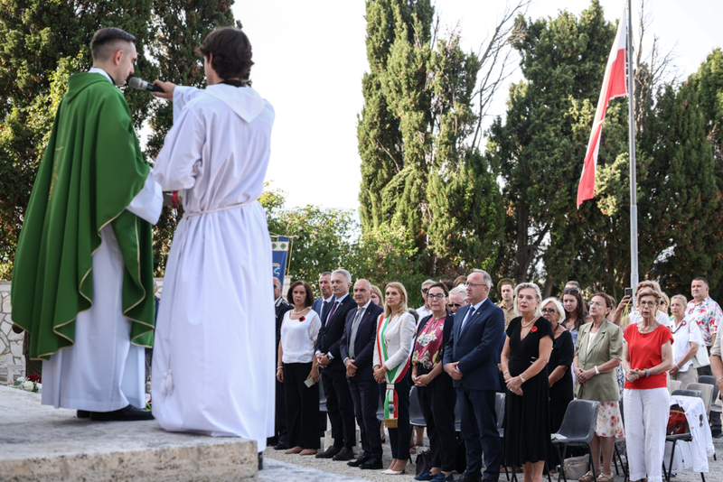 In tribute to the Polish heroes who liberated Ancona, photo: Sławek Kasper (IPN) In tribute to the Polish heroes who liberated Ancona, photo: Sławek Kasper (IPN)