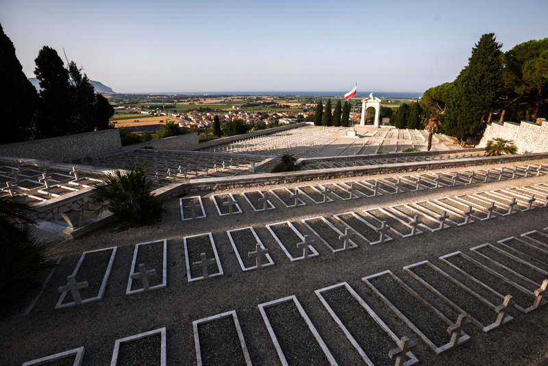 In tribute to the Polish heroes who liberated Ancona, photo: Sławek Kasper (IPN) In tribute to the Polish heroes who liberated Ancona, photo: Sławek Kasper (IPN)