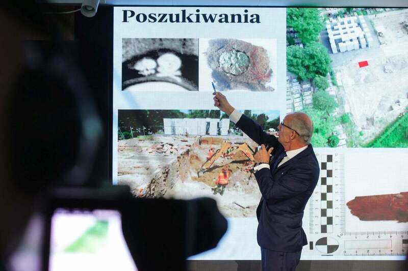 IPN press conference on the identification of Mieczysław Dziemieszkiewicz “Rój” - Warsaw. 24 July 2026; photo: Dariusz Skrzyniarz (IPN)