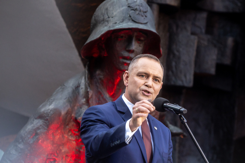 Ceremonies at Krasiński Square – Warsaw, 31 July 2026. Photo by Sławek Kasper (IPN) Ceremonies at Krasiński Square – Warsaw, 31 July 2026. Photo by Sławek Kasper (IPN)