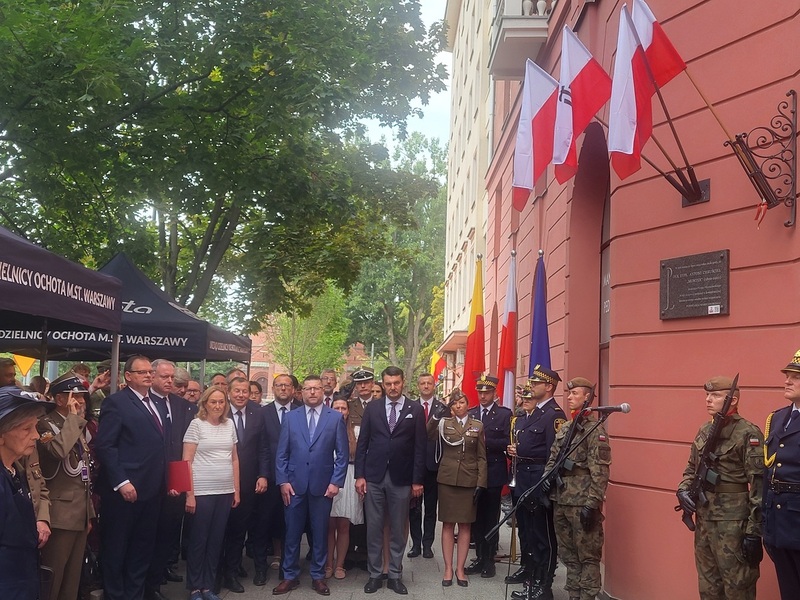 Ceremonies at 68 Filtrowa Street – Warsaw, 1 August 2026. Photo by Iwona Spałek (IPN) Ceremonies at 68 Filtrowa Street – Warsaw, 1 August 2026. Photo by Iwona Spałek (IPN)