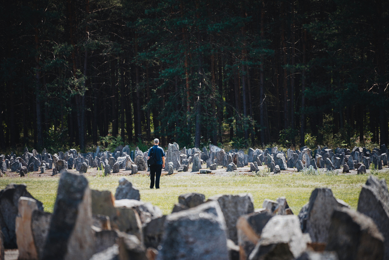 The 83rd anniversary of the Treblinka II prisoner uprising, photo: Mateusz Niegowski (IPN) The 83rd anniversary of the Treblinka II prisoner uprising, photo: Mateusz Niegowski (IPN)
