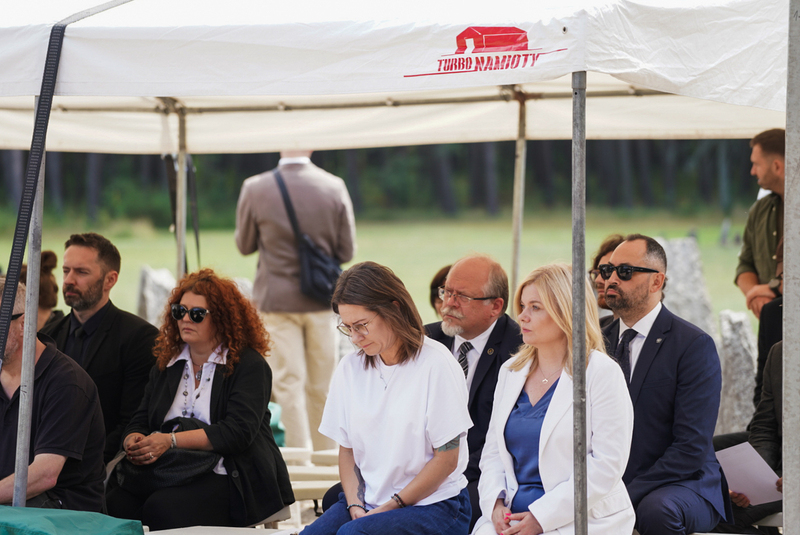 The 83rd anniversary of the Treblinka II prisoner uprising, photo: Mateusz Niegowski (IPN) The 83rd anniversary of the Treblinka II prisoner uprising, photo: Mateusz Niegowski (IPN)