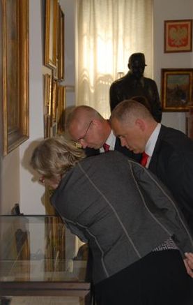 IPN's delegation at the Józef Piłsudski Institute