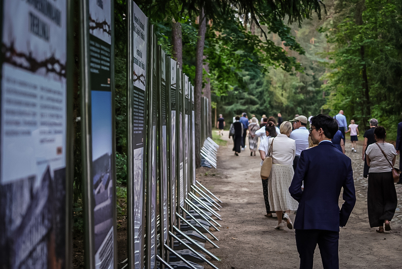 The 83rd anniversary of the Treblinka II prisoner uprising, photo: Mateusz Niegowski (IPN) The 83rd anniversary of the Treblinka II prisoner uprising, photo: Mateusz Niegowski (IPN)