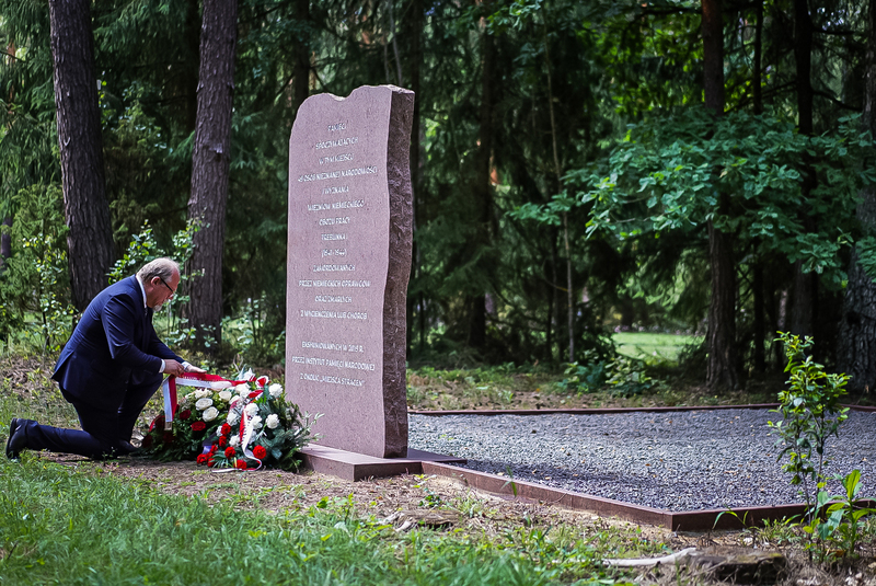 The 83rd anniversary of the Treblinka II prisoner uprising, photo: Mateusz Niegowski (IPN) The 83rd anniversary of the Treblinka II prisoner uprising, photo: Mateusz Niegowski (IPN)