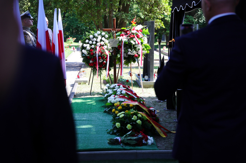 The funeral of eight victims of the Warsaw Uprising, Warsaw 3 August 2026, photo: Dariusz Skrzyniarz (IPN) The funeral of eight victims of the Warsaw Uprising, Warsaw 3 August 2026, photo: Dariusz Skrzyniarz (IPN)