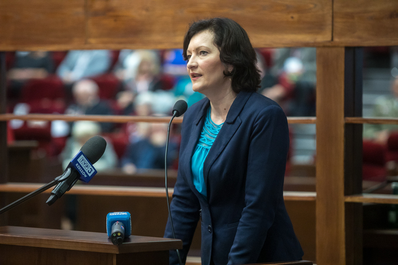 The Summit of Poles Who Saved Jews is co-organized by the Podkarpackie Voivode Ewa Leniart. Photos: Sławek Kasper (IPN)
