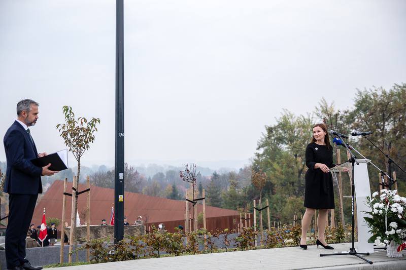 Opening and blessing of the Orchard of Remembrance at the Markowa Ulma-Family Museum– 19 October 2019. Photos: Sławek Kasper (IPN)
