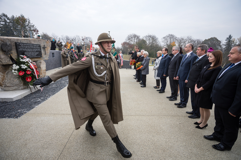 Opening and blessing of the Orchard of Remembrance at the Markowa Ulma-Family Museum– 19 October 2019. Photos: Sławek Kasper (IPN)