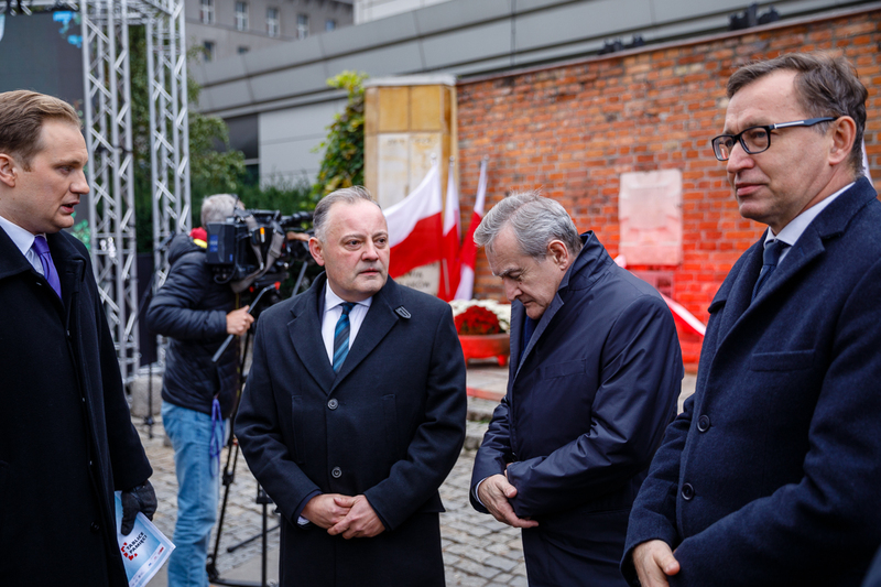 Inauguration of the "Plaques of Remembrance" project - Warsaw, 26 October 2018. Photos: Sławek Kasper (IPN)