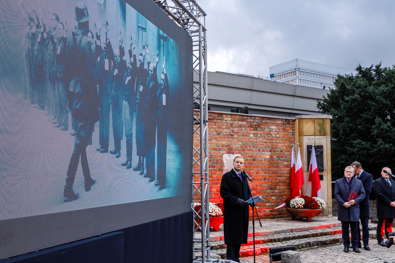 Inauguration of the "Plaques of Remembrance" project - Warsaw, 26 October 2018. Photos: Sławek Kasper (IPN)