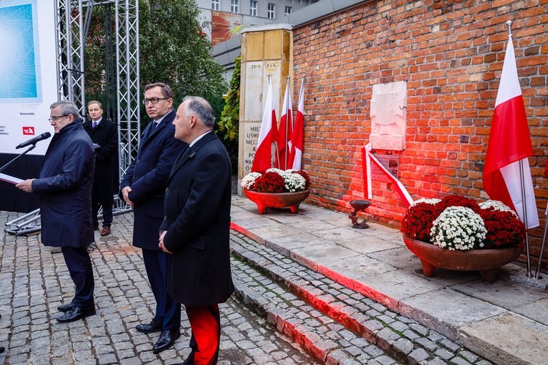 Inauguration of the "Plaques of Remembrance" project - Warsaw, 26 October 2018. Photos: Sławek Kasper (IPN)