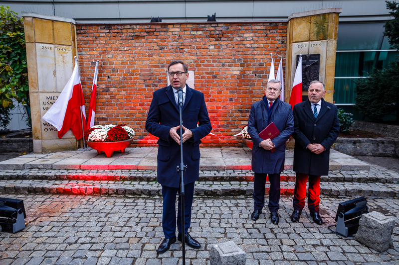 Inauguration of the "Plaques of Remembrance" project - Warsaw, 26 October 2018. Photos: Sławek Kasper (IPN)