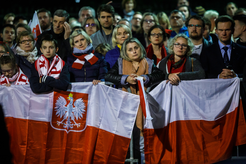 The ceremony of unveiling the Marshal Piłsudski bust in Brussels, 6 November 2018. Photos: Sławek Kasper (IPN)