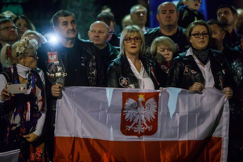 The ceremony of unveiling the Marshal Piłsudski bust in Brussels, 6 November 2018. Photos: Sławek Kasper (IPN)