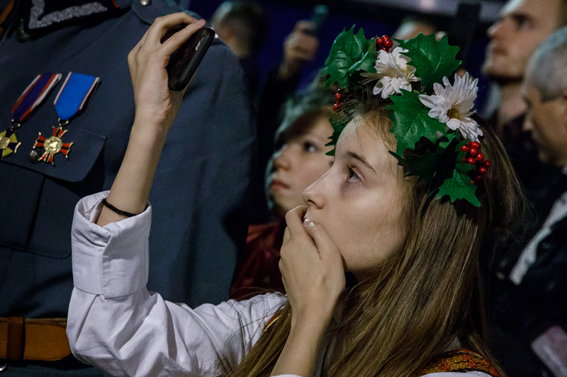 The ceremony of unveiling the Marshal Piłsudski bust in Brussels, 6 November 2018. Photos: Sławek Kasper (IPN)