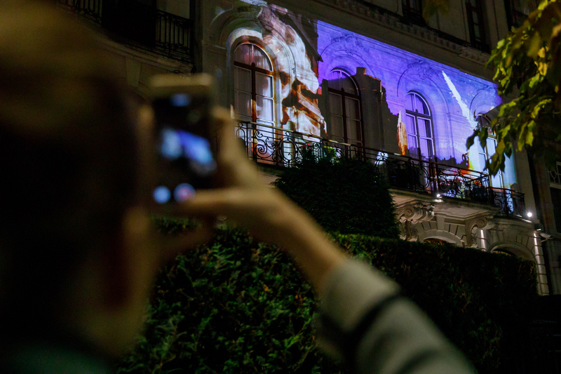 The ceremony of unveiling the Marshal Piłsudski bust in Brussels, 6 November 2018. Photos: Sławek Kasper (IPN)