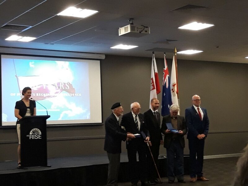 Honoring of Warsaw Insurgents - Perth, 8 November 2018