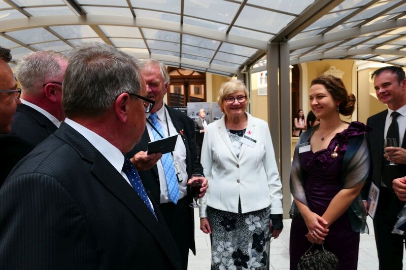 The opening of the “Time for Heroes” exhibition in the Western Australian Parliament in Perth - 9 November 2018
