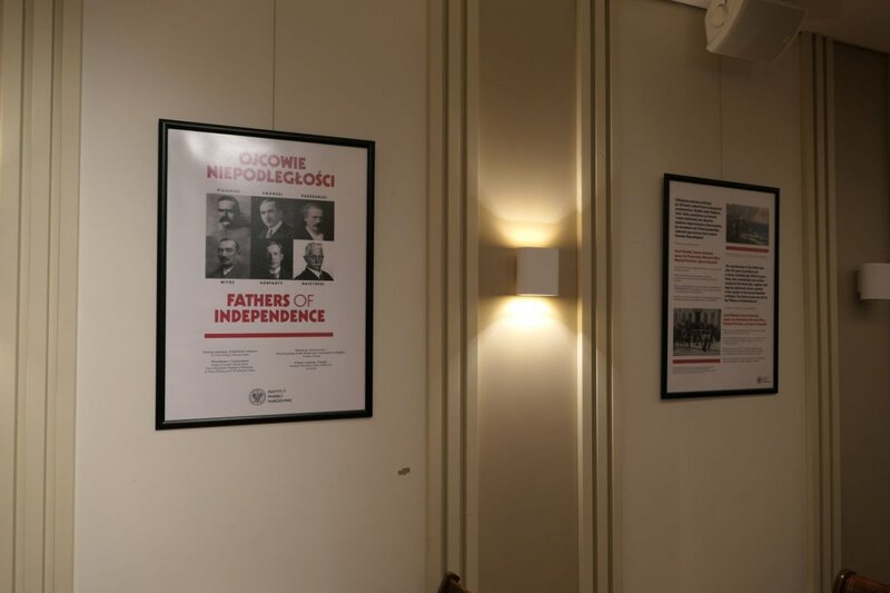 The meeting at the Consulate was accompanied by the opening of the exhibition "Fathers of Independence."