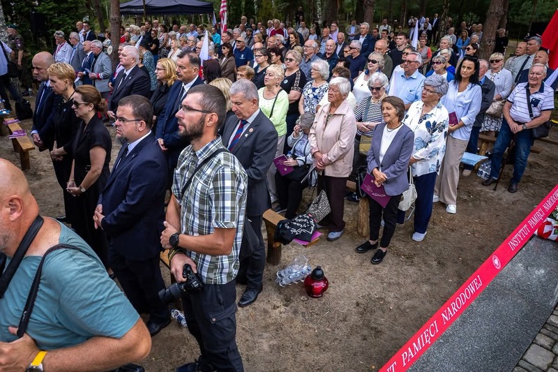 A funeral ceremony for the victims of Volhynia genocide in Ostrówki, Ukraine, 30 August 2026 A funeral ceremony for the victims of Volhynia genocide in Ostrówki, Ukraine, 30 August 2026