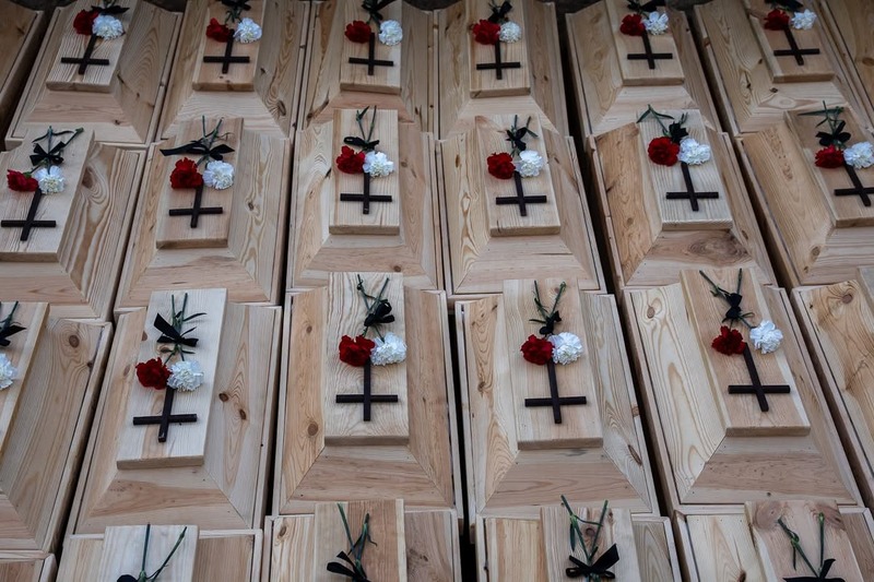 A funeral ceremony for the victims of Volhynia genocide in Ostrówki, Ukraine, 30 August 2026 A funeral ceremony for the victims of Volhynia genocide in Ostrówki, Ukraine, 30 August 2026