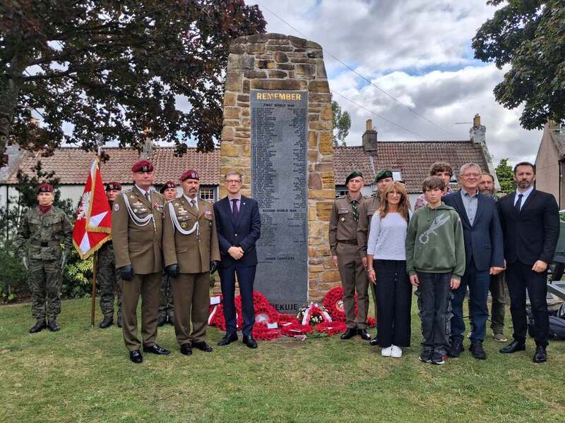 Commemorations of General Sosabowski and the Polish Paratroopers in Scotland, 28-30 September 2026; photo: Blanka Kamińska-Pienkos (IPN) Commemorations of General Sosabowski and the Polish Paratroopers in Scotland, 28-30 September 2026; photo: Blanka Kamińska-Pienkos (IPN)