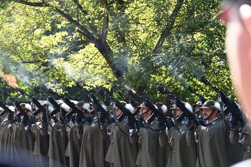 The ceremonies commemorating the 87th anniversary of the outbreak of WW2 in Kraków, 1 September 2026; photo:IPN The ceremonies commemorating the 87th anniversary of the outbreak of WW2 in Kraków, 1 September 2026; photo:IPN