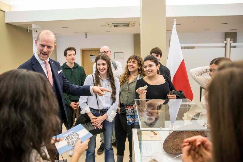 Visit of Argentine Scholarship Holders in the Institute of National Remembrance, 10 September 2026; photo: Katarzyna Adamów (IPN) Visit of Argentine Scholarship Holders in the Institute of National Remembrance, 10 September 2026; photo: Katarzyna Adamów (IPN)