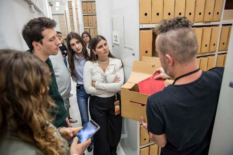 Visit of Argentine Scholarship Holders in the Institute of National Remembrance, 10 September 2026; photo: Katarzyna Adamów (IPN) Visit of Argentine Scholarship Holders in the Institute of National Remembrance, 10 September 2026; photo: Katarzyna Adamów (IPN)