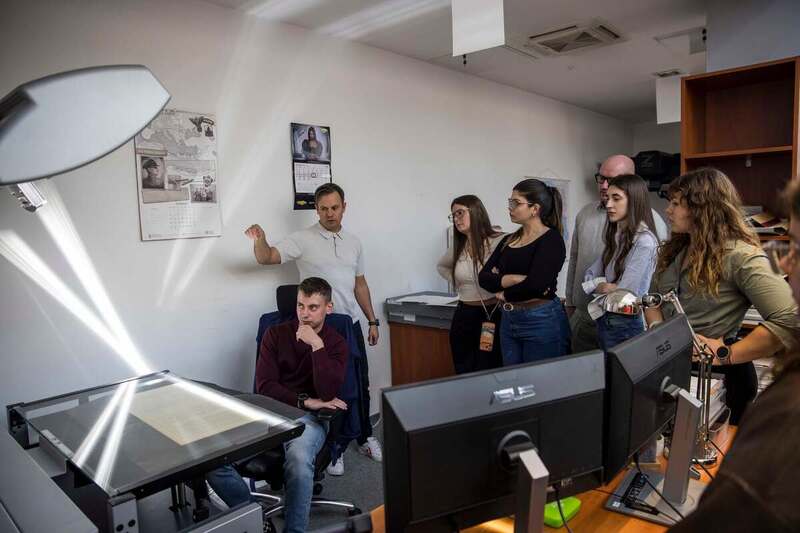 Visit of Argentine Scholarship Holders in the Institute of National Remembrance, 10 September 2026; photo: Katarzyna Adamów (IPN) Visit of Argentine Scholarship Holders in the Institute of National Remembrance, 10 September 2026; photo: Katarzyna Adamów (IPN)